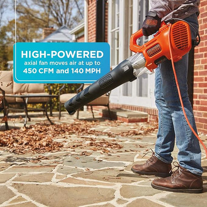 BLACK + DECKER Electric Axial Leaf Blower (BEBL750