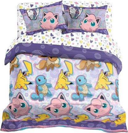 Northwest Pokemon Bed in a Bag Set, Full, Friendly Battle