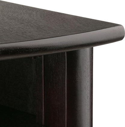 Winsome Liso Corner Desk, Espresso