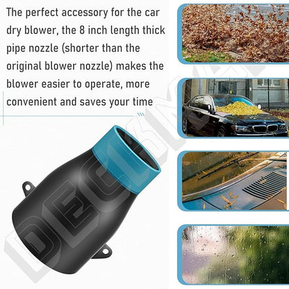 DECKMAN 191L13-5 191B21-6 Blower Nozzle Adapter/197889-6 Flat End Nozzle Attachment/Car Drying Nozzle Compatible with Makita Leaf Blowers XBU03Z XBU03SM1 XBU02Z XBU03 DUB362