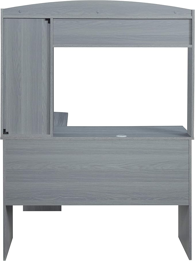 NicBex Laik-DW-00039-DX Desks, 47.25" W x 49.25" D x 62.5" H, Gray