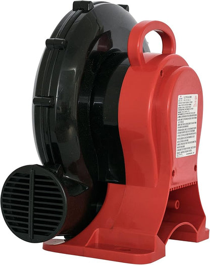 XPOWER BR-35 ½ HP Indoor/Outdoor Inflatable Blower Fan for Bounce Houses and Movie Screens, with Weather-Resistant Switch, Safety Certified