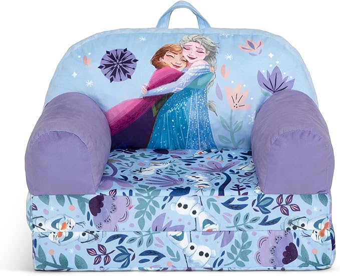 Delta Children Cozee Buddy Flip-Out Kids Chair, Disney Frozen