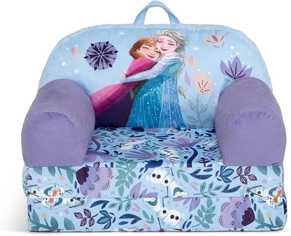 Delta Children Cozee Buddy Flip-Out Kids Chair, Disney Frozen