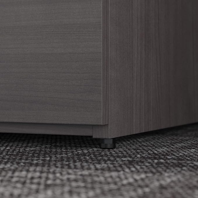 Bush Business Furniture Office 500 2 Drawer File Cabinet, 16W, Storm Gray