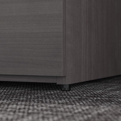 Bush Business Furniture Office 500 2 Drawer File Cabinet, 16W, Storm Gray