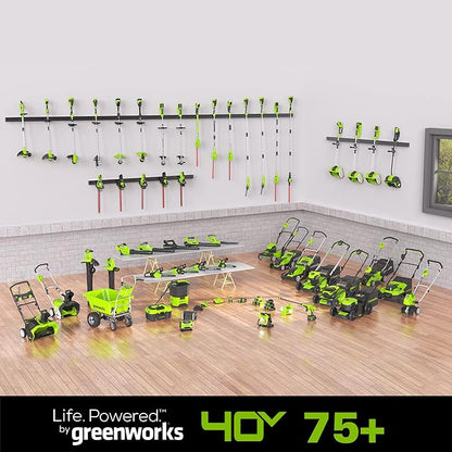 Greenworks 40V (230 MPH / 505 CFM / 75+ Compatible Tools) Cordless Brushless Leaf Blower / Vacuum, Tool Only