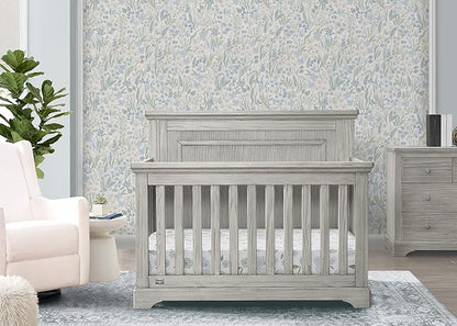 Delta Children Simmons Kids SlumberTime Paloma 4-in-1 Convertible Baby Crib - Greenguard Gold Certified, Rustic Mist