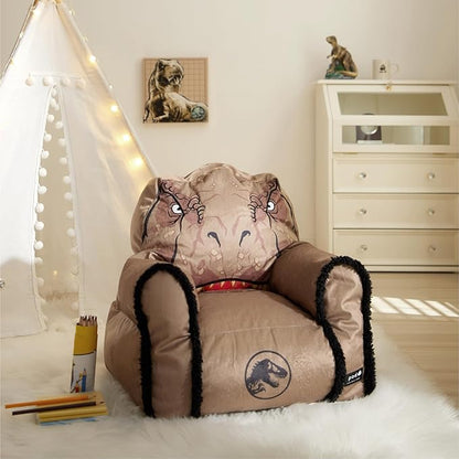 Idea Nuova Bean Bag Sofa Chair, Jurassic World