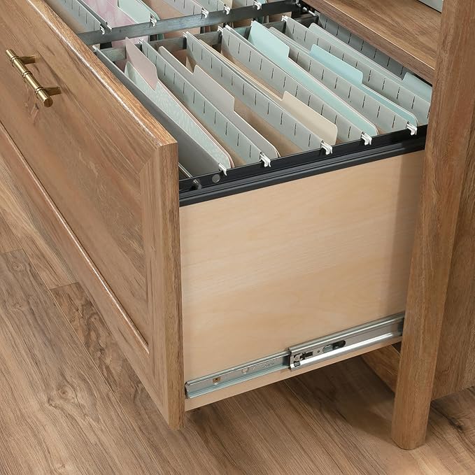 Sauder Coral Cape Lateral File, L: 32.21" x W: 19.45" x H: 30.00", Sindoori Mango Finish