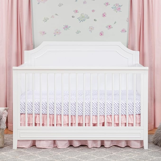 DaVinci Chloe Regency 4-in-1 Convertible Crib in White Greenguard Gold Certified