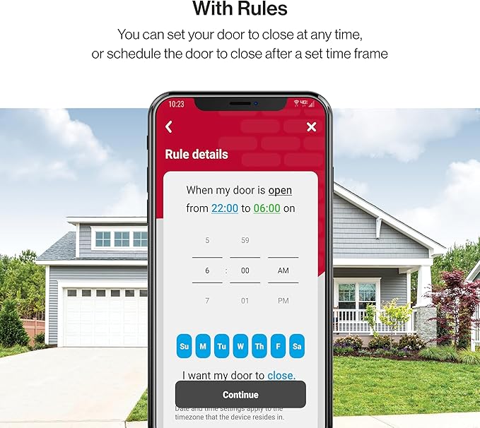 Genie QuietLift Connect – WiFi Smart Garage Door Opener with Added Wireless Keypad, ¾ HPC Smart Belt Drive – Compatible with Alexa and Google Assistant, Model 3053-TKV