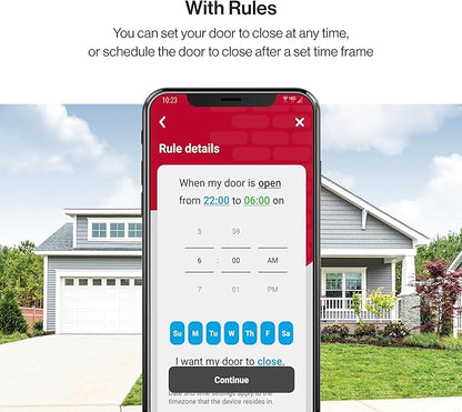 Genie QuietLift Connect – WiFi Smart Garage Door Opener with Added Wireless Keypad, ¾ HPC Smart Belt Drive – Compatible with Alexa and Google Assistant, Model 3053-TKV