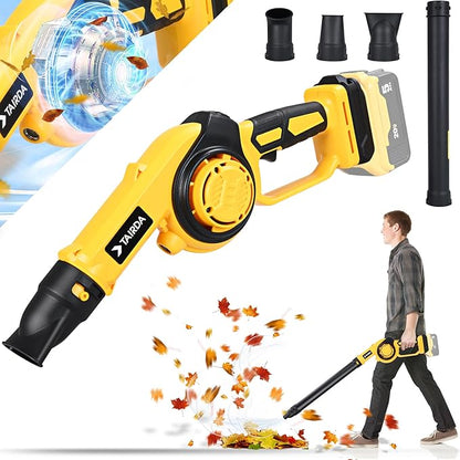 Cordless Leaf Blower for Dewalt 20V Max Battery (NO Battery), 200MPH Mini Leaf Blower with 3 Variable Speed, Electric Handheld Leaf Blower for Yard Care,Patio,Porch,Workbench Clean (Bare Tool)