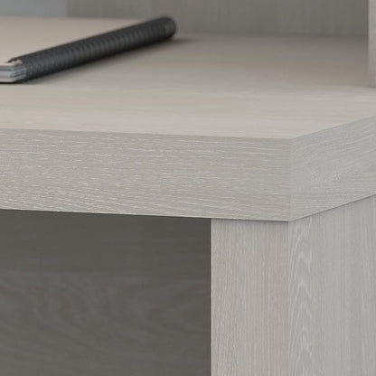 Bush Business Furniture Echo L Shaped Desk, 60W, Gray Sand