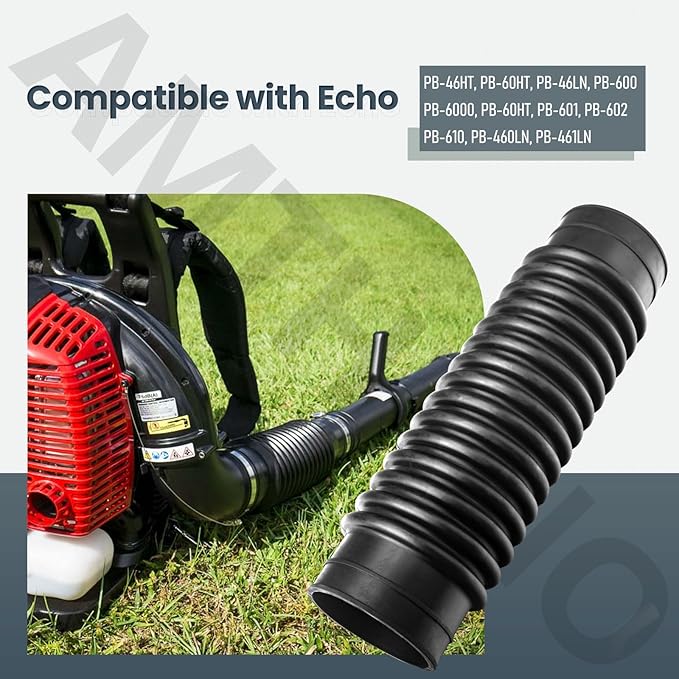 21001308360 Flexible Blower Tube Pipe W/Goggles for Echo PB-4600, PB-460LN, PB-461LN, PB-46HT, PB-46LN, PB-600, PB-6000 Backpack Blower - Replace 210013-08360, 21001308260