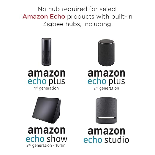 Enbrighten Zigbee Dimmer, QuickFit & SimpleWire, Pairs Directly with Echo Studio/Show 10/Plus 1st & 2nd Gen, Works WIth Alexa, Google Assistant, White & Light Almond, Smart Light Switch, 43080