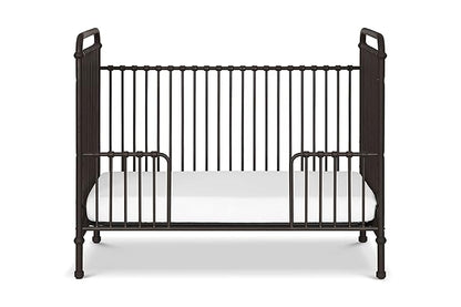 Namesake Abigail 3-in-1 Convertible Metal Crib in Vintage Iron, Greenguard Gold Certified