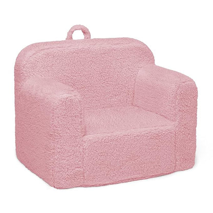 Delta Children Cozee Sherpa Chair, Pink