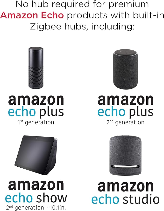 Enbrighten Zigbee Smart Light Switch, QuickFit & SimpleWire, Pairs Directly with Echo Show 10, Echo Studio, Eero Pro 6, Alexa & Google Assistant, Smart Light Switch, 43078