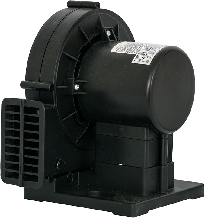 XPOWER BR-6 Indoor/Outdoor Inflatable Blower Fan for Holiday and Yard Decorations, Powerful Replacement Unit, Black
