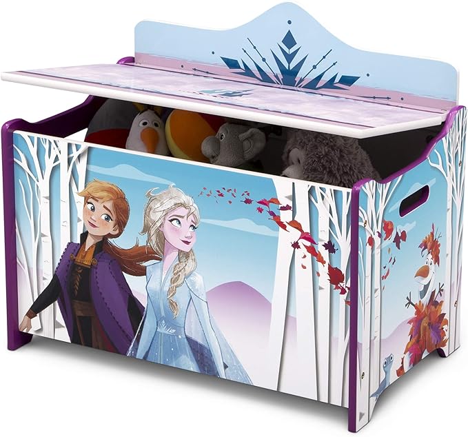 Delta Children Deluxe Toy Box, Disney Frozen II