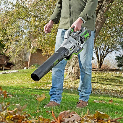 EGO Power+ LB6504 650 CFM Variable-Speed 56-Volt Lithium-ion Cordless Leaf Blower 5.0Ah Battery and Charger Included