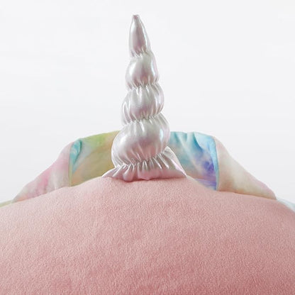 Heritage Kids Micromink Squishy Bean Bag Chair for Kids Ages 3+, Figural Unicorn