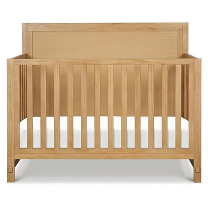 Davinci Margot 4-in-1 Convertible Crib in Honey GREENGUARD Gold Certified