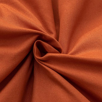 Terracotta Queen Comforter Solid Color 3PCS Boho Bed Comforter Set Queen Size Soft Lightweight Down Alternative Microfiber Comforter for All Season (1 Comforter, 2 Pillowcases)