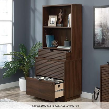 Sauder Englewood Lateral file, L: 30.87" x W: 19.29" x H: 29.25", Spiced Mahogany finish