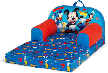 Delta Children Cozee Buddy Flip-Out Kids Chair, Mickey Mouse