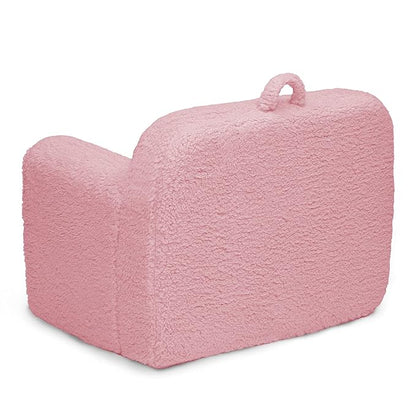 Delta Children Cozee Sherpa Chair, Pink