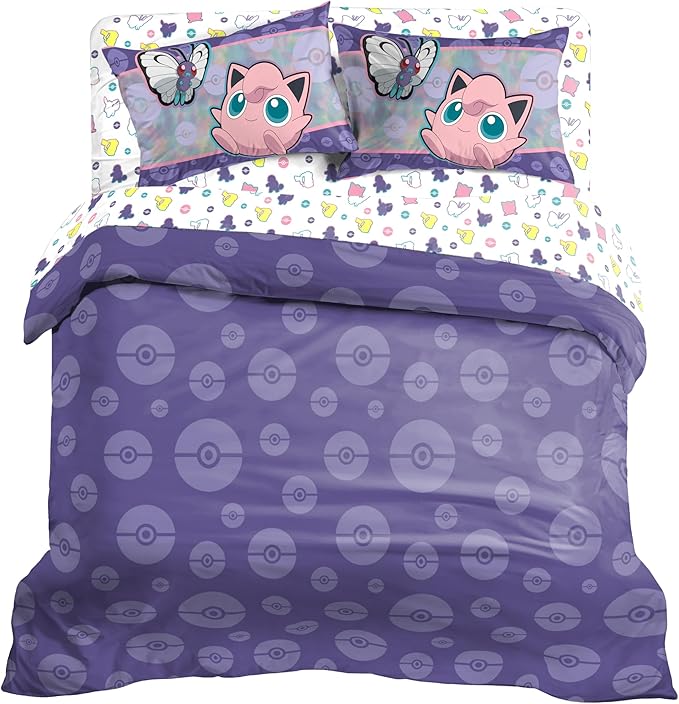 Northwest Pokemon Bed in a Bag Set, Full, Friendly Battle