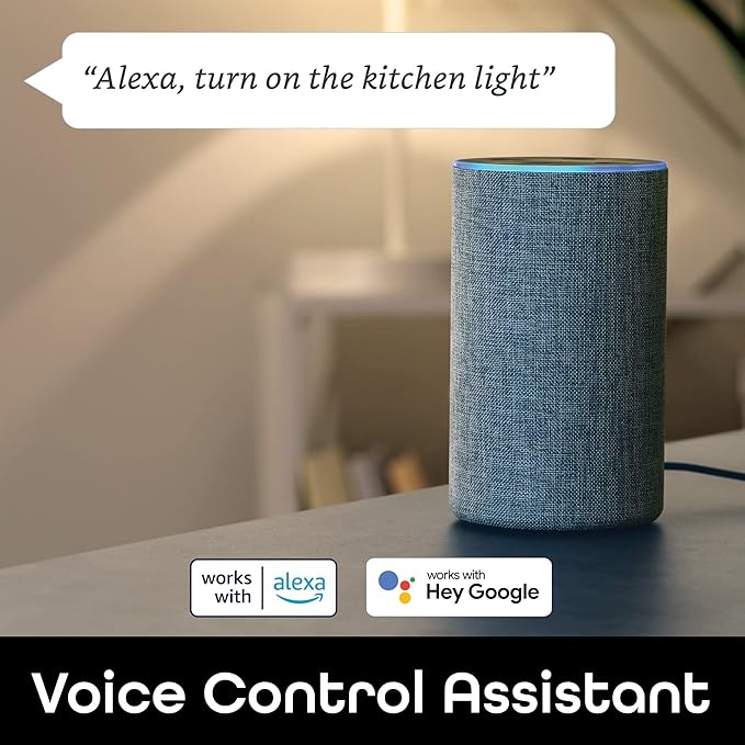 Geeni Smart Light Bulb - Alexa and Google Home Compatible, Tunable White LED Programmable and Dimmable WiFi Light Bulb, App Controlled (ST21, 2-Pack)
