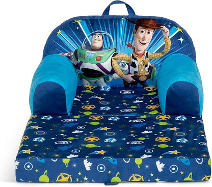 Delta Children Cozee Buddy Flip-Out Kids Chair, Toy Story
