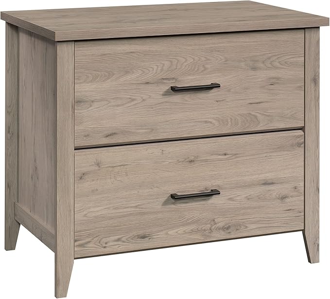 Sauder Summit Station 2-Drawer Lateral File Cabinet, L: 33.86" x W: 20.87" x H: 29.02", Laurel Oak