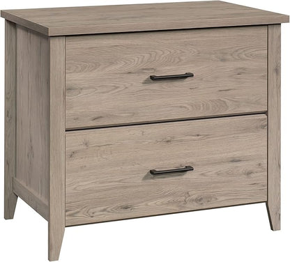 Sauder Summit Station 2-Drawer Lateral File Cabinet, L: 33.86" x W: 20.87" x H: 29.02", Laurel Oak
