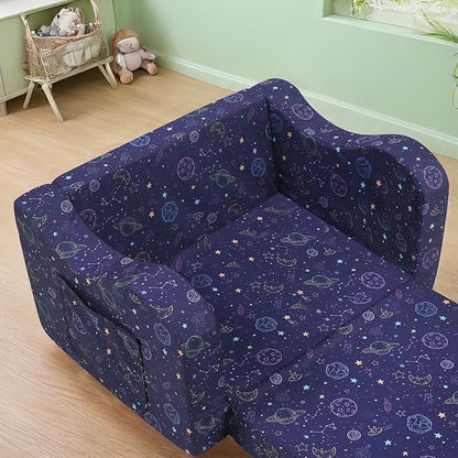 Ulax furniture Toddler Chair, Kids Armchair, Kids Ultra-Soft Snuggle Foam Filled Chair for Boys and Girls
