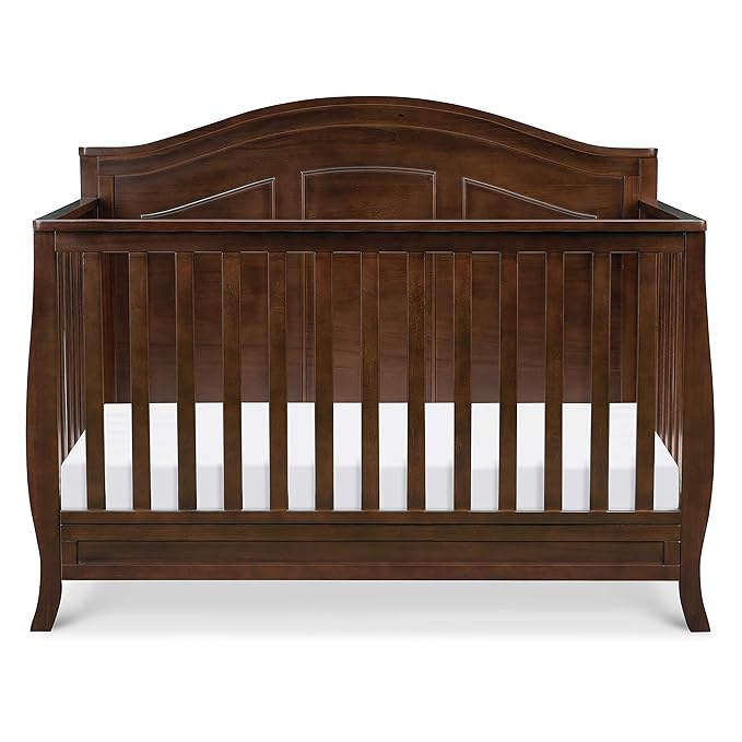 DaVinci Emmett 4-in-1 Convertible Crib in Espresso, Greenguard Gold Certified