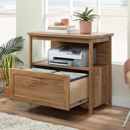 Sauder Coral Cape Lateral File, L: 32.21" x W: 19.45" x H: 30.00", Sindoori Mango Finish