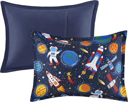 Mi Zone Kids Nash Printed Comforter Set, Full/Queen, Multi 4 Piece