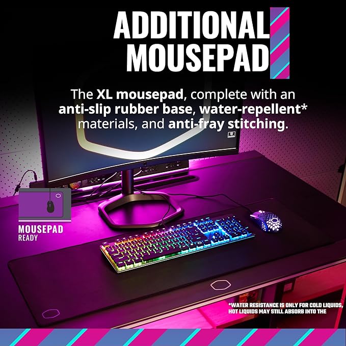 Cooler Master GD120 ARGB PC Desk, Gaming Table