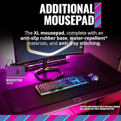 Cooler Master GD120 ARGB PC Desk, Gaming Table