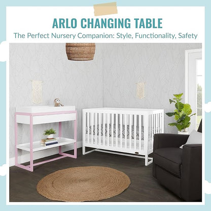 av2023-Dream nontoxic strap-3b688703 Arlo C책상es with Water Resistant Mattress Pad & Safety Strap