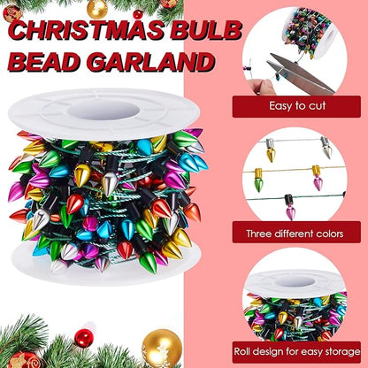 Tuanse 590 Inch Christmas Lights Miniature String Light Accessories Fake Light String Fairy Lights 3 Pieces Christmas Decoration for Xmas Furniture Accessories