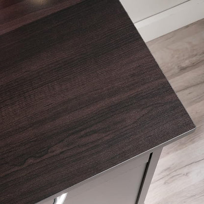 Sauder Beginnings Desk, Cinnamon Cherry finish