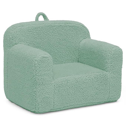 Delta Children Cozee Sherpa Chair, Sage