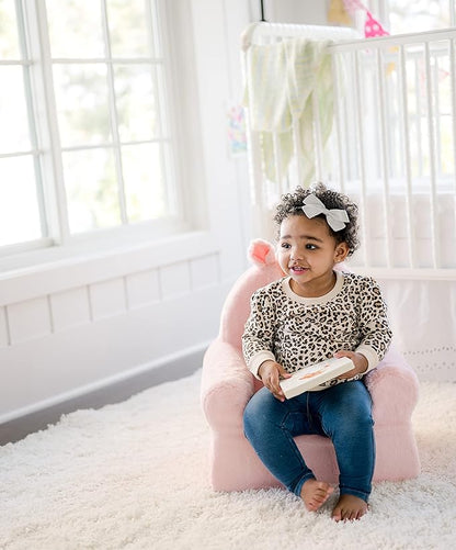 Soft Landing Animal Adventure Pink Unicorn, Sweet Seats, Compressed Premium Character Chair with Carrying Handle & Side Pockets