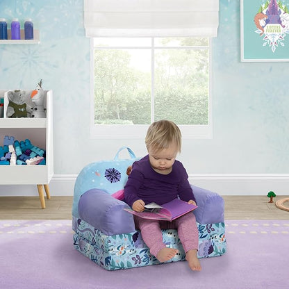 Delta Children Cozee Buddy Flip-Out Kids Chair, Disney Frozen